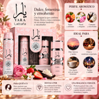 Estuche Lattafa Yara EDP Mujer 100ml + Desodorante Spray 200ml
