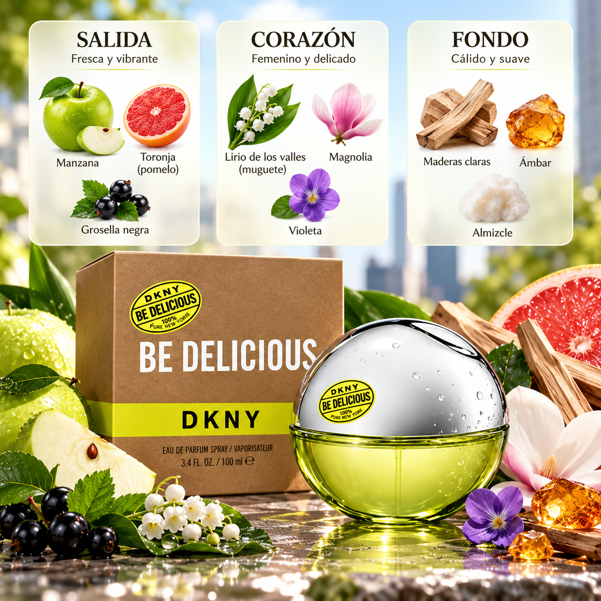 DKNY Be Delicious EDP Mujer 100ml