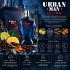 Fragrance World Urban Man Ultra EDP Hombre 90 ml – Inspirado en Ultra Male de Jean Paul Gaultier