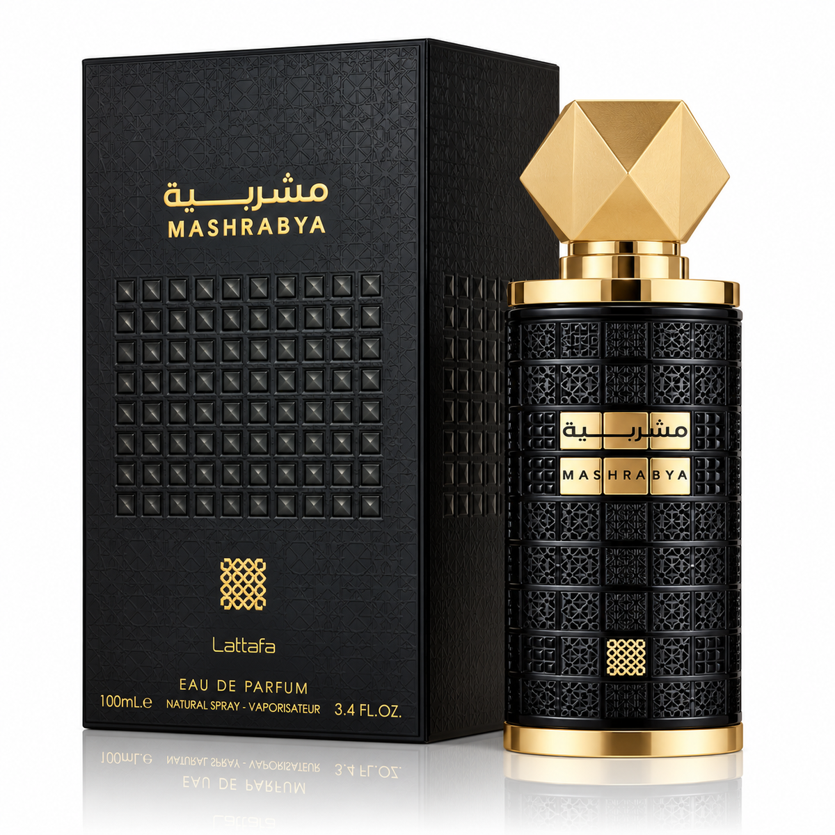 Lattafa Mashrabya EDP Unisex 100ml - Inspirado en Smoking Hot de By Kilian