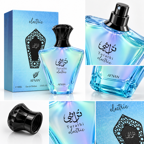Afnan Turathi Electric EDP Unisex 100 ml – Inspirado en Blue Talisman de Ex Nihilo