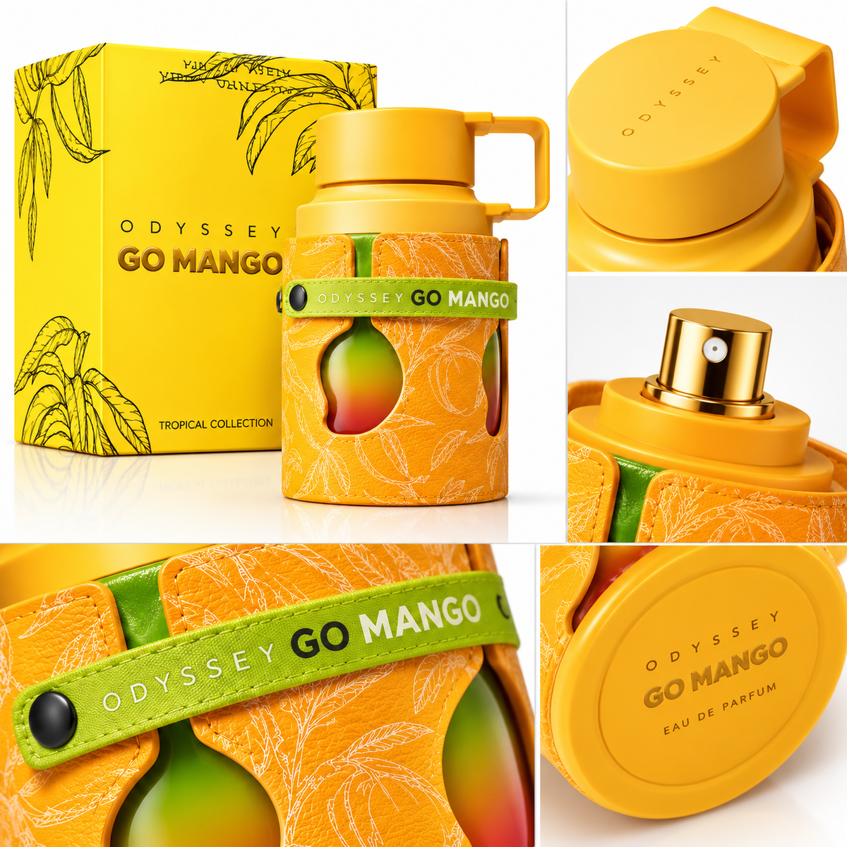 Armaf Odyssey Go Mango Tropical Collection EDP Unisex 100 ml – Inspirado en God of Fire de Stéphane Humbert Lucas 777