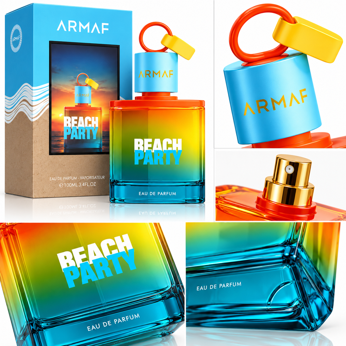 Armaf Beach Party EDP Unisex 100 ml – Inspirado en Summer Hammer de Lorenzo Pazzaglia