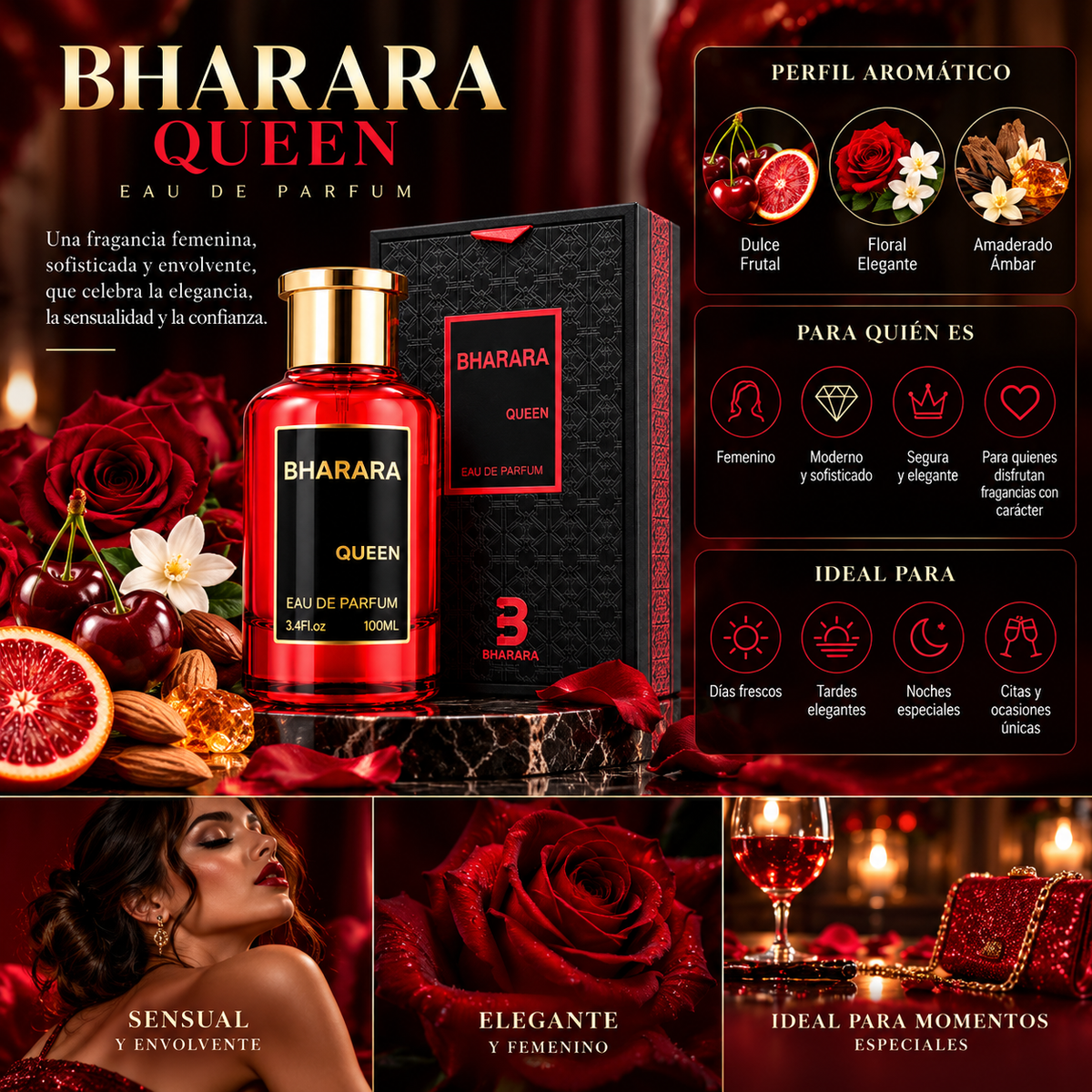 Bharara Queen EDP Mujer 100 ml