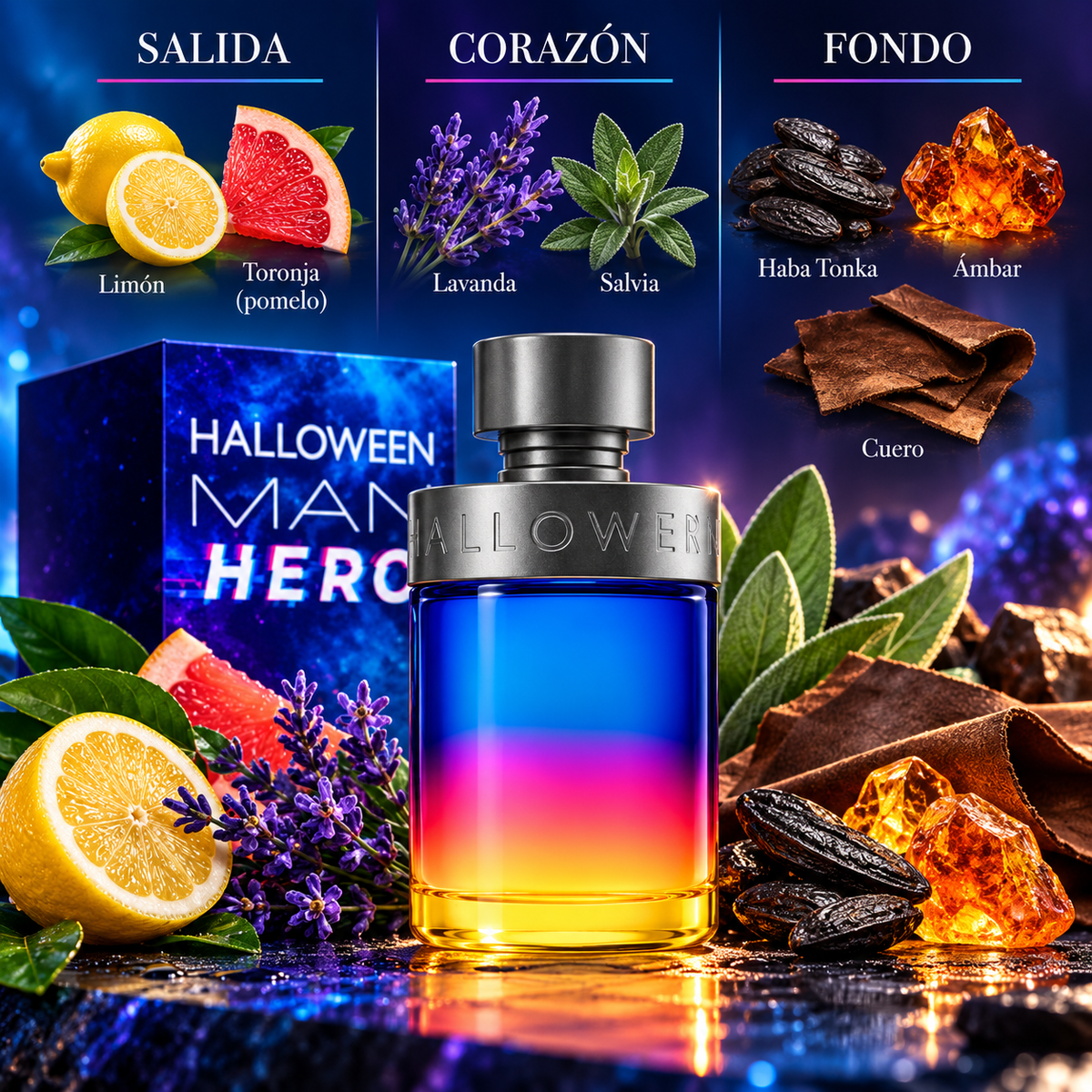 Jesus Del Pozo Halloween Man Hero EDT Hombre 125ml