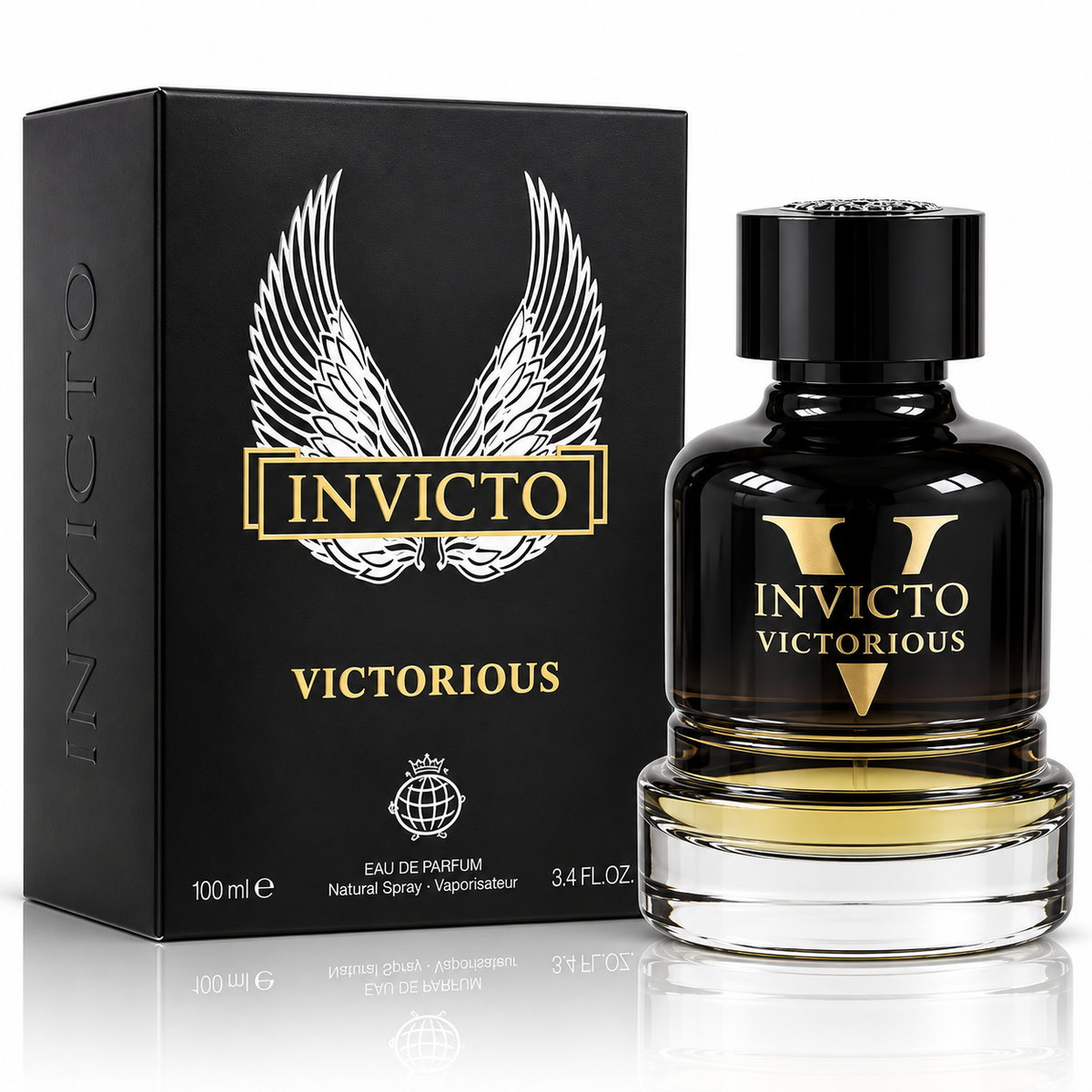 Fragrance World Invicto Victorious EDP Hombre 100ml - Inspirado en Invictus Victory de Rabanne