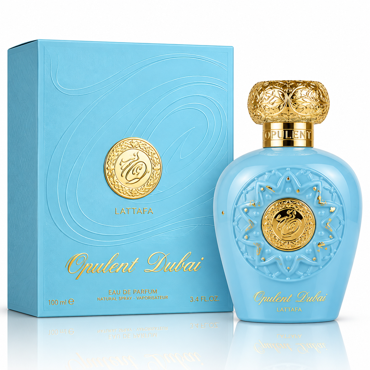 Lattafa Opulent Dubai EDP Unisex 100ml - Inspirado en God of Fire de Stéphane Humbert Lucas 777