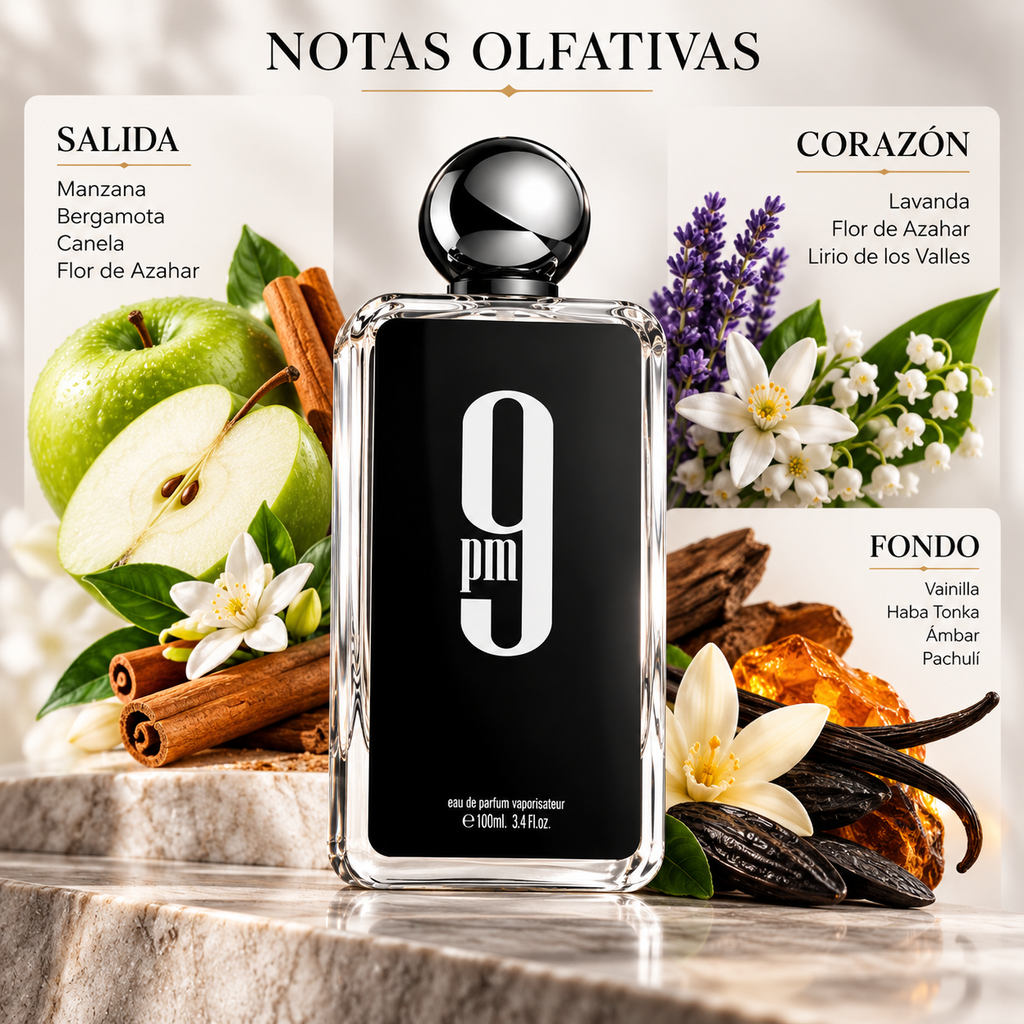 Afnan 9PM EDP Hombre 100 ml - Inspirado en JPG Ultra Male