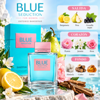 Antonio Banderas Blue Seduction EDT Mujer 200 ml