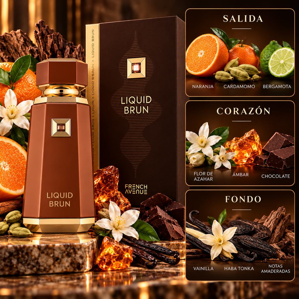 French Avenue Liquid Brun EDP Unisex 100 ml – Inspirado en Althaïr de Parfums de Marly