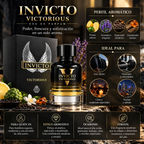 Fragrance World Invicto Victorious EDP Hombre 100ml - Inspirado en Invictus Victory de Rabanne