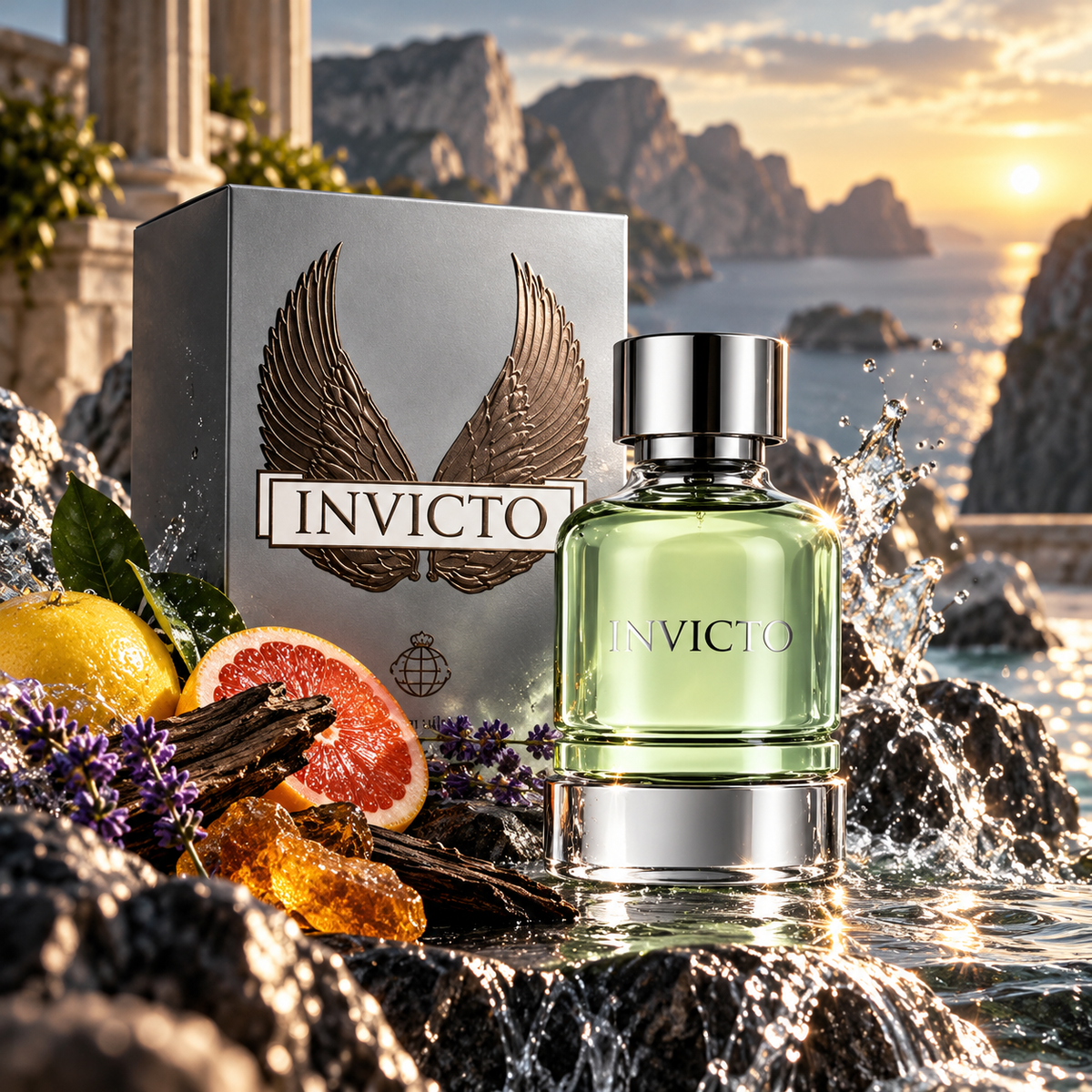 Fragrance World Invicto EDP Hombre 100ml - Inspirado en Invictus de Rabanne