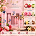 Estuche Lattafa Mayar EDP Mujer 100 ml + Spray Corporal 200 ml