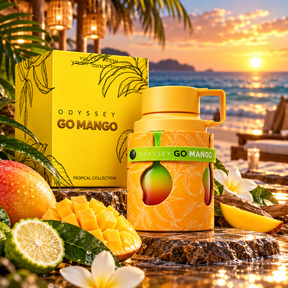 Armaf Odyssey Go Mango Tropical Collection EDP Unisex 100 ml – Inspirado en God of Fire de Stéphane Humbert Lucas 777