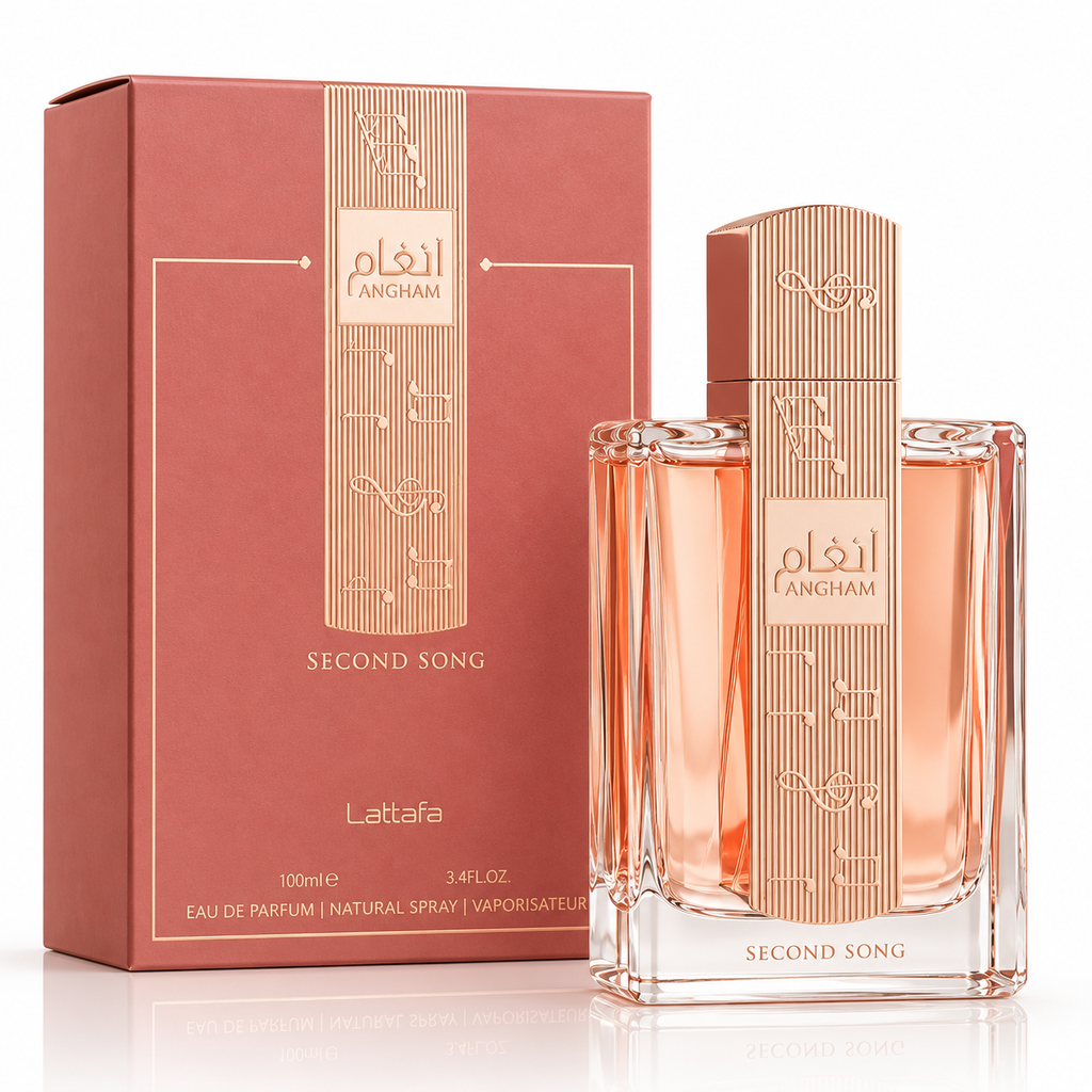 Lattafa Angham Second Song EDP Mujer 100 ml – Inspirado en My Devotion de Dolce &amp; Gabbana