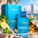 Al Haramain Amber Oud Aqua Dubai Extrait de Parfum Unisex 100 ml – Inspirado en Imagination de Louis Vuitton
