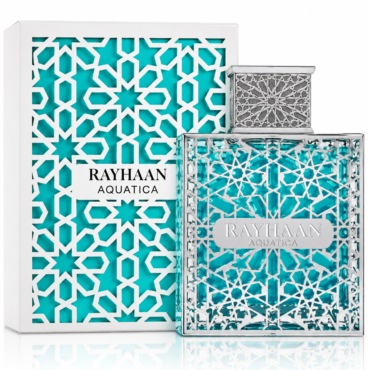 Rayhaan Aquatica EDP Hombre 100 ml – Inspirado en Virgin Island Water de Creed