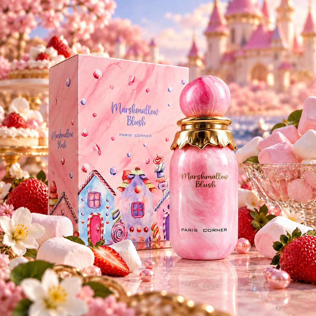 Paris Corner Marshmallow Blush EDP Mujer 100 ml – Inspirado en Yum Boujee Marshmallow de Kayali