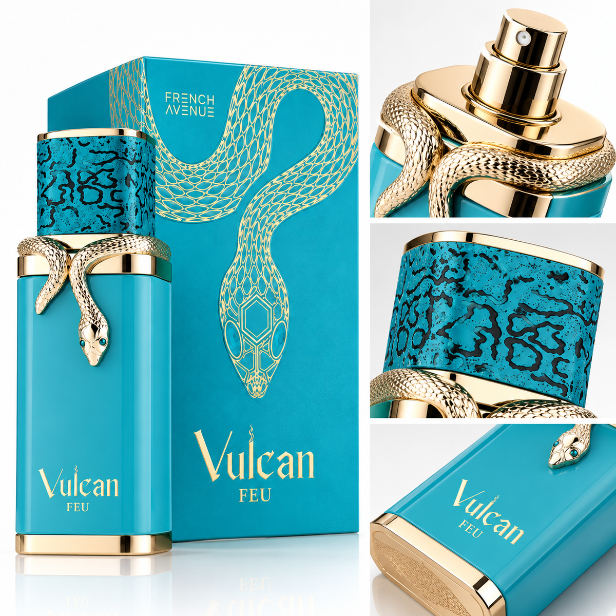 French Avenue Vulcan Feu EDP Unisex 100 ml – Inspirado en God of Fire de Stéphane Humbert Lucas 777