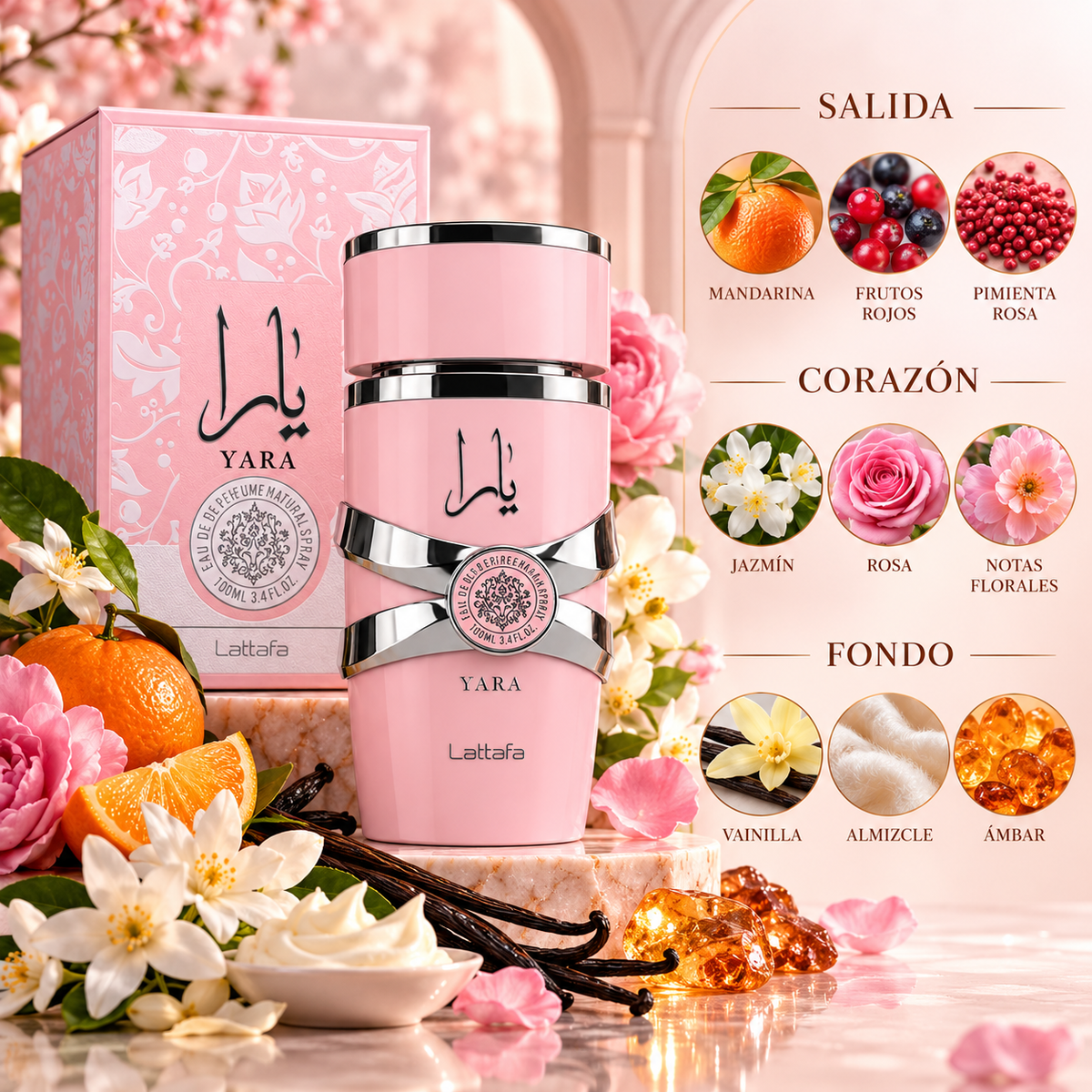 Lattafa Yara EDP Mujer 100 ml