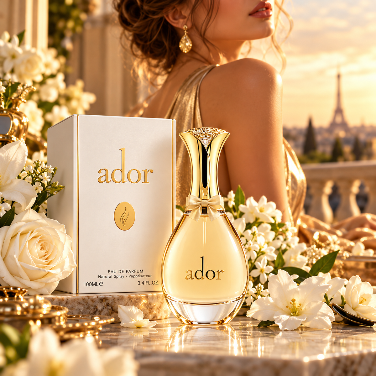 Fragrance World Ador EDP Mujer 100ml - Inspirado en J'adore de Dior