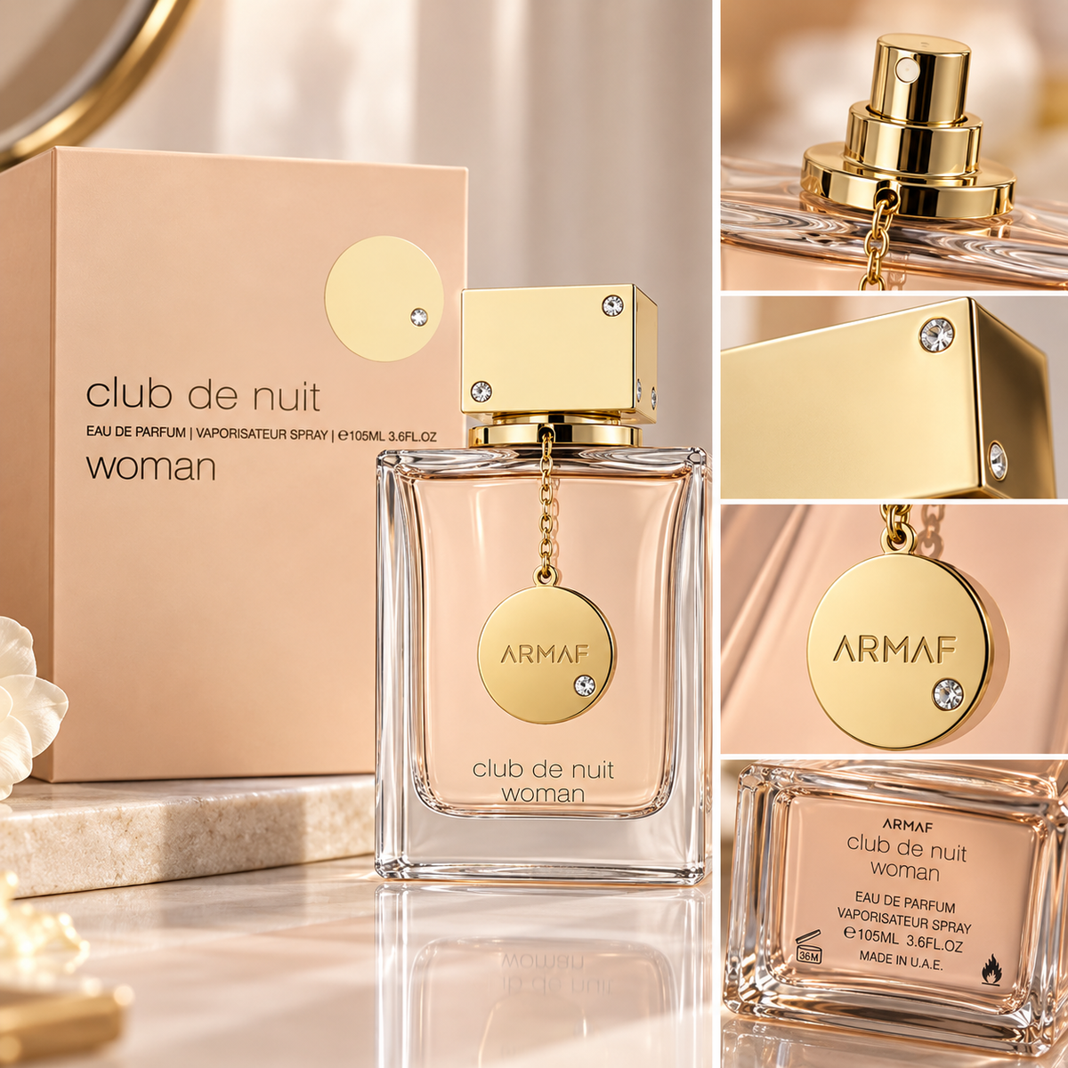 Armaf Club de Nuit Woman EDP Mujer 105 ml - Inspirado en Coco Mademoiselle de Chanel