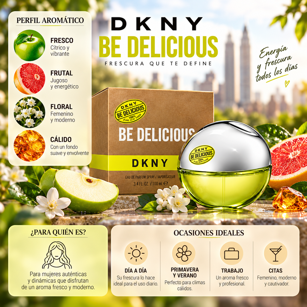 DKNY Be Delicious EDP Mujer 100ml