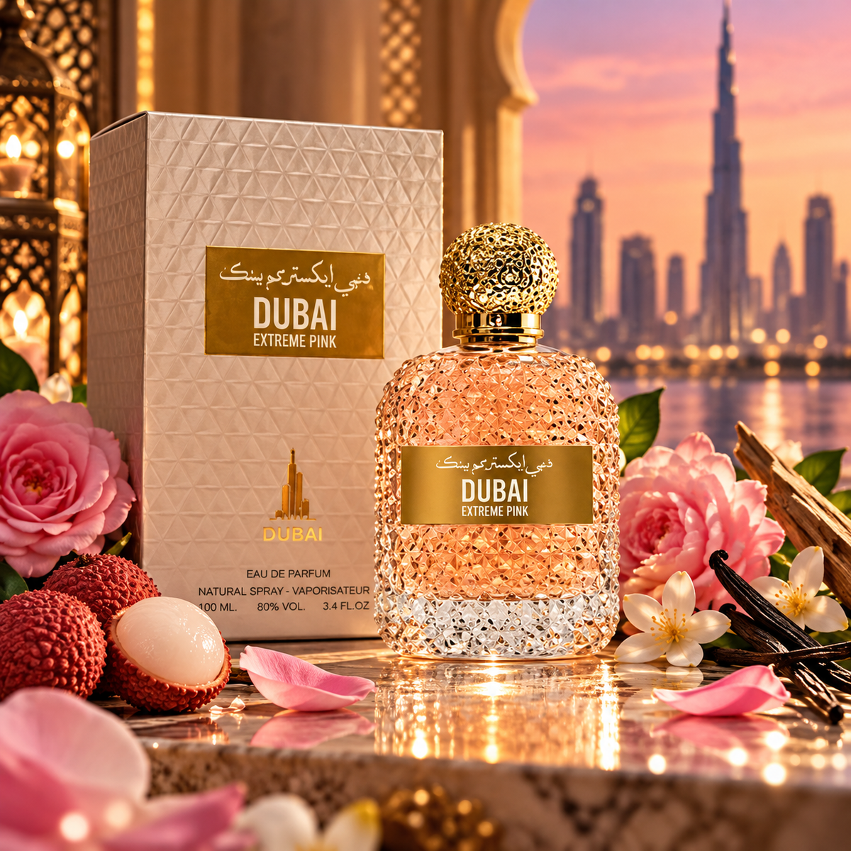 Dubai Niche Extremo Pink EDP Mujer 100 ml
