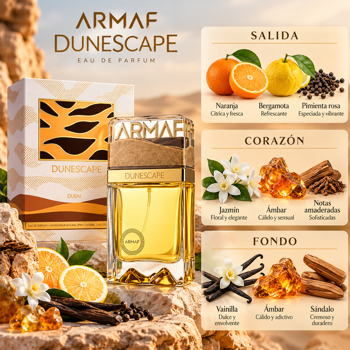 Armaf Dunescape Extrait de Parfum Unisex 100 ml