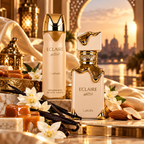 Estuche Lattafa Eclaire EDP Mujer 100ml + Perfume Spray 200ml - Inspirado en Bianco Latte de Giardini di Toscana