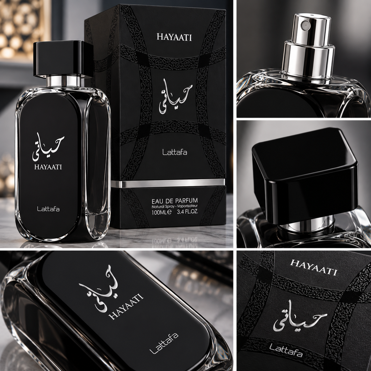 Lattafa Hayaati EDP Unisex 100 ml – Inspirado en Invictus de Rabanne