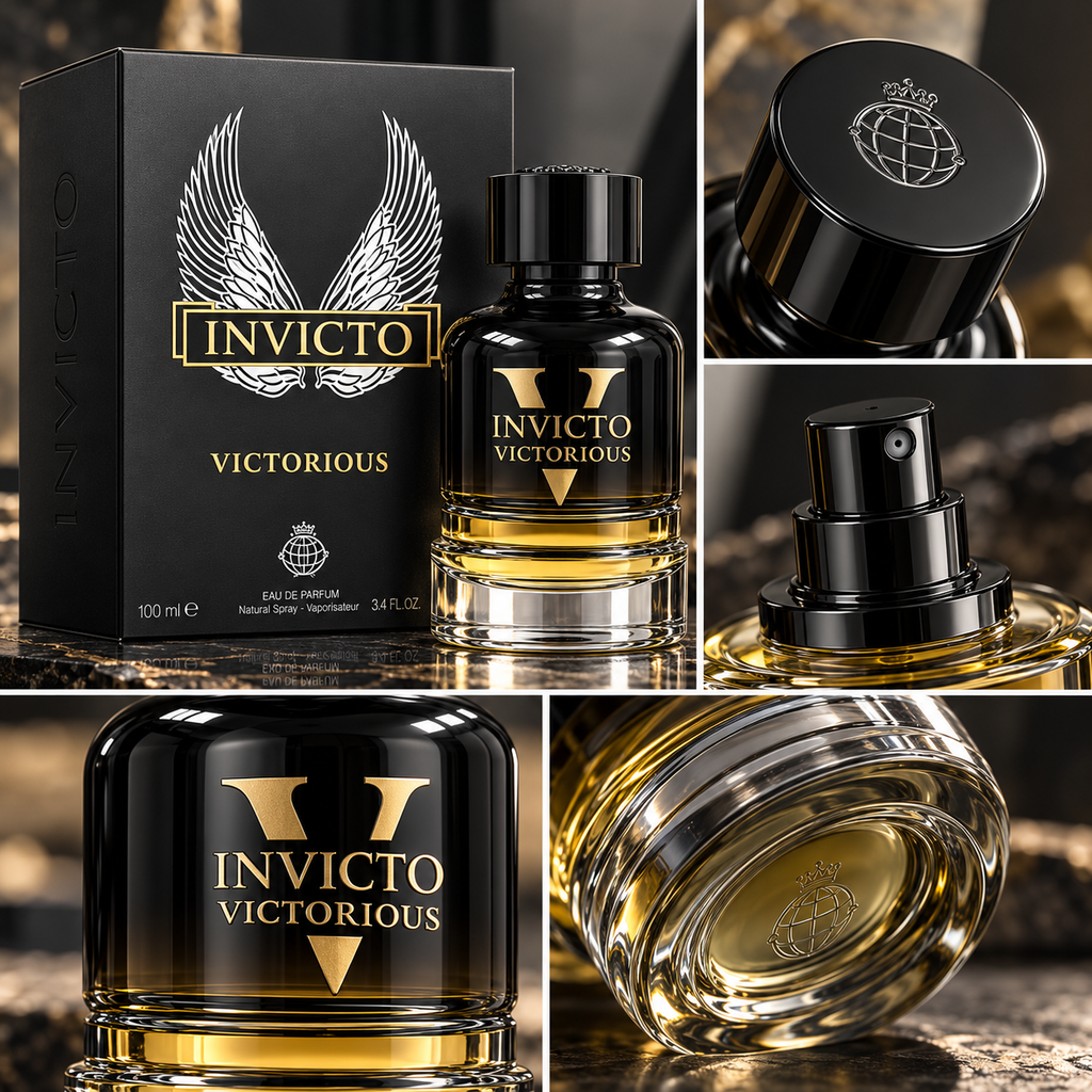 Fragrance World Invicto Victorious EDP Hombre 100ml - Inspirado en Invictus Victory de Rabanne