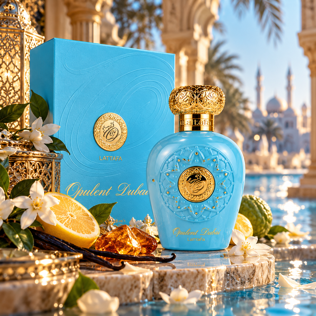Lattafa Opulent Dubai EDP Unisex 100ml - Inspirado en God of Fire de Stéphane Humbert Lucas 777