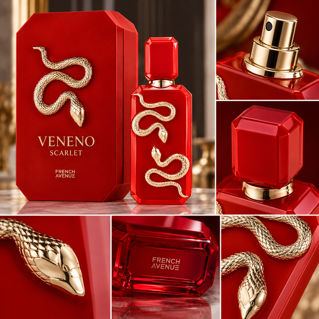 French Avenue Veneno Scarlet EDP Unisex 100ml - Inspirado en Venom Incarnat de Stéphane Humbert Lucas 777