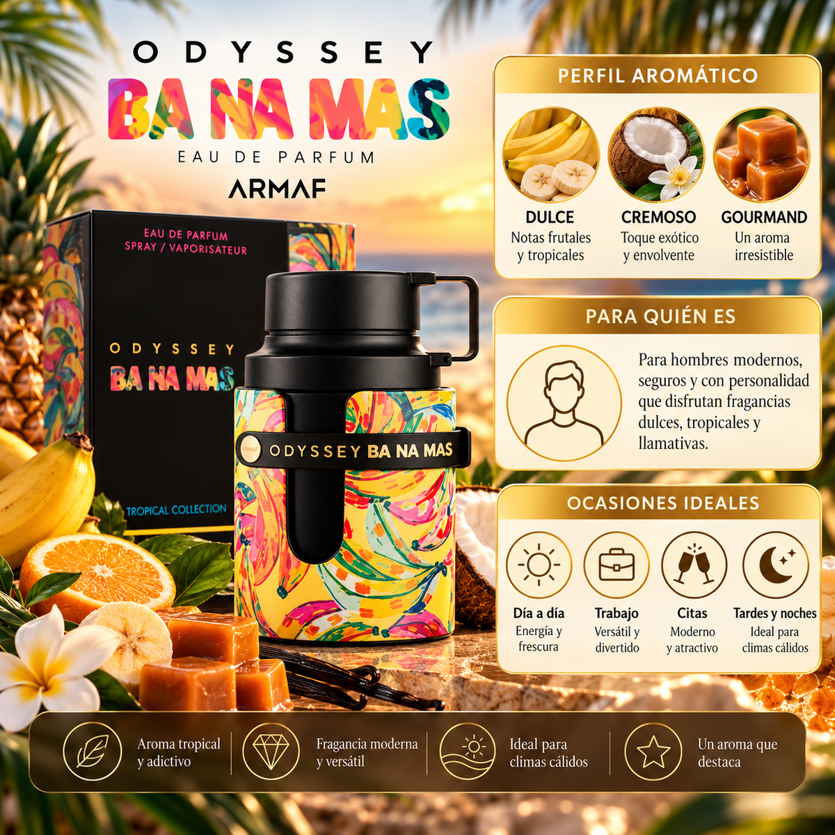 Armaf Odyssey Bahamas EDP Unisex 100 ml